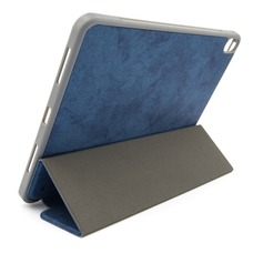 Чехол-книжка Comma Leather Case with Pencil Slot для iPad Air4 10.9 (2020) (Цвет: Blue)