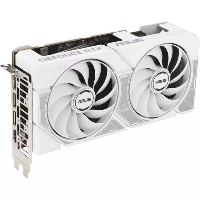 Видеокарта Asus GeForce RTX 5060 DUAL OC 8Gb (DUAL-RTX5060-O8G-WHITE) Видеокарта Asus GeForce RTX 5060 DUAL OC 8Gb (DUAL-RTX5060-O8G-WHITE)
