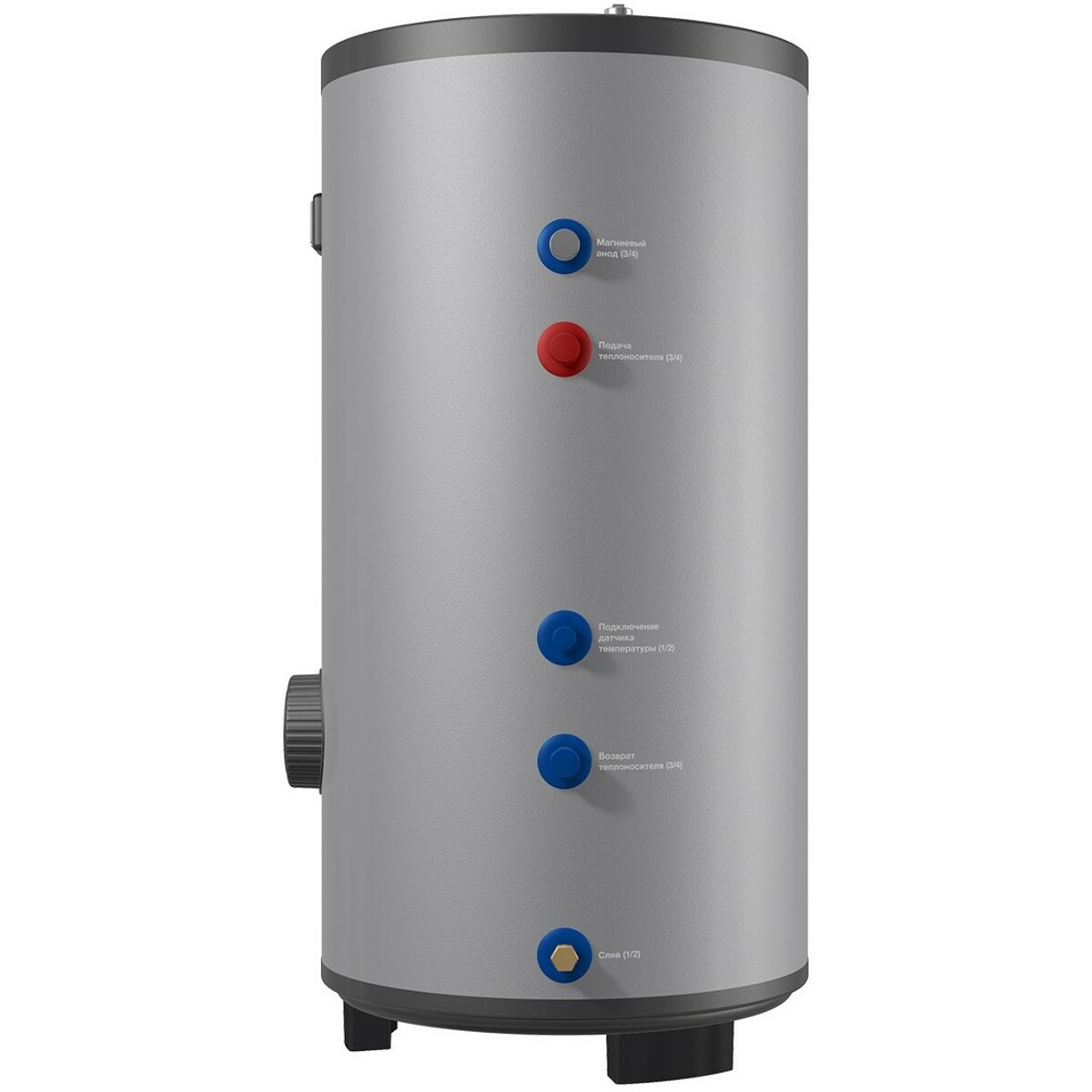 Водонагреватель Thermex Nixen 150 F (Combi) (Цвет: Gray)