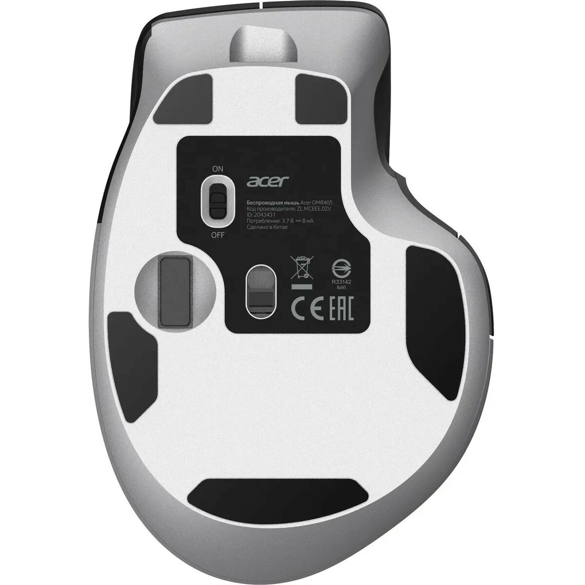 Мышь Acer OMR405, черный