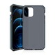Чехол-накладка iTskins Supreme Frost для смартфона iPhone 12/12 Pro (Цвет: Black/Blue)