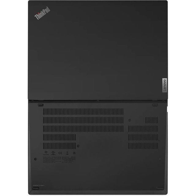 Ноутбук Lenovo ThinkPad T14 G4 Core i7 1355U 16Gb SSD512Gb Intel UHD Graphics 14 IPS WUXGA (1920x1200) Windows 11 Professional 64 black WiFi BT Cam (21HESDXM00)
