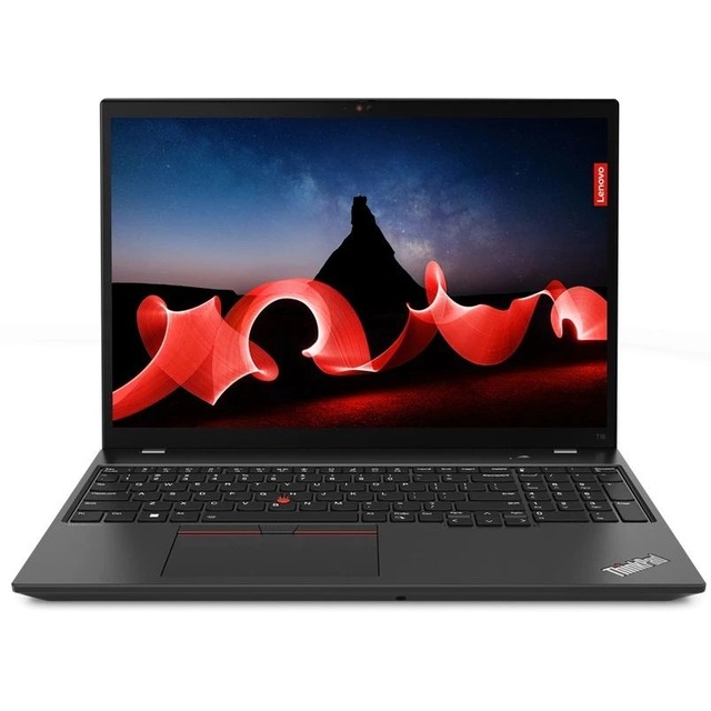 Ноутбук Lenovo ThinkPad T16 G2 Core i5 1335U 16Gb SSD1Tb Intel Iris Xe graphics 16 IPS WUXGA (1920x1200) Windows 11 Professional 64 black WiFi BT Cam 65mAh