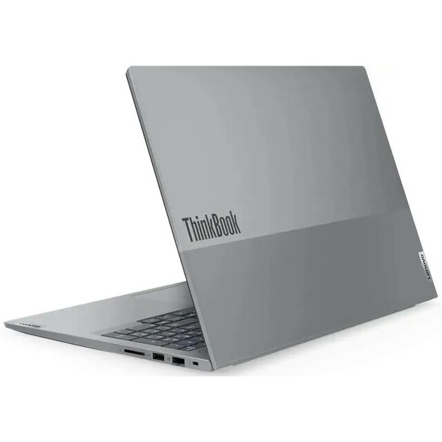 Ноутбук Lenovo Thinkbook 16 G6 IRL (Intel Core i7 13700H 2.4Ghz/16Gb DDR5/SSD 512Gb/Intel Iris Xe graphics/16 /IPS/WUXGA (1920x1200)/noOS/gray/WiFi/BT/Cam) 