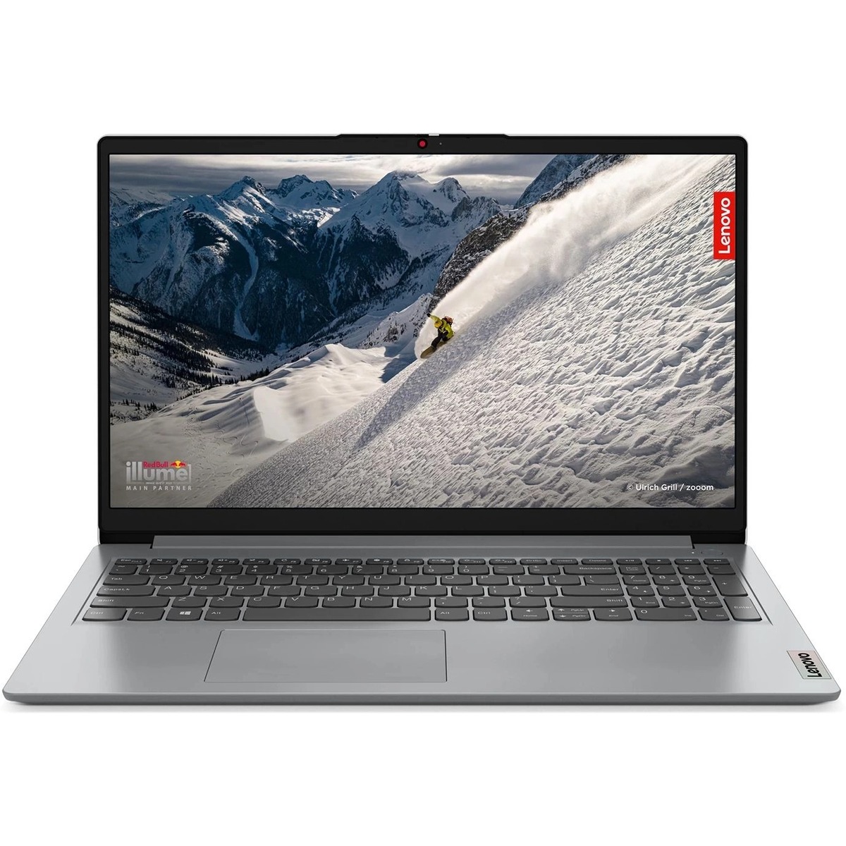 Ноутбук Lenovo IdeaPad 1 15AMN7 Ryzen 3 7320U 8Gb SSD256Gb AMD Radeon 610M 15.6 TN FHD (1920x1080) noOS grey WiFi BT Cam (82VG00MQUE)