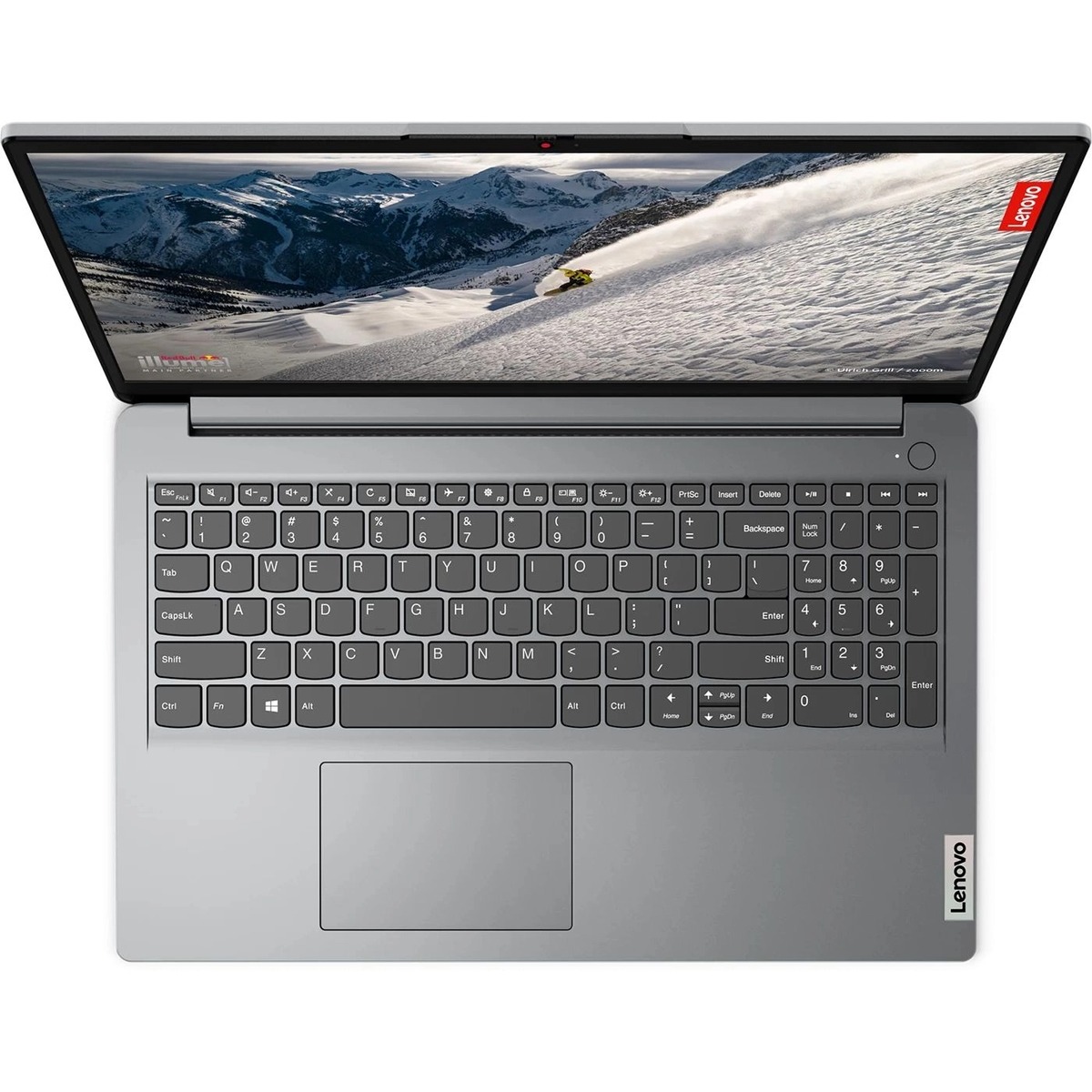 Ноутбук Lenovo IdeaPad 1 15AMN7 Ryzen 3 7320U 8Gb SSD512Gb AMD Radeon 610M 15.6 TN FHD (1920x1080) noOS grey WiFi BT Cam (82VG00MSUE)