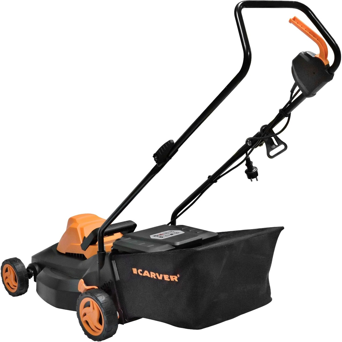 Газонокосилка роторная Carver LME-370A, черный