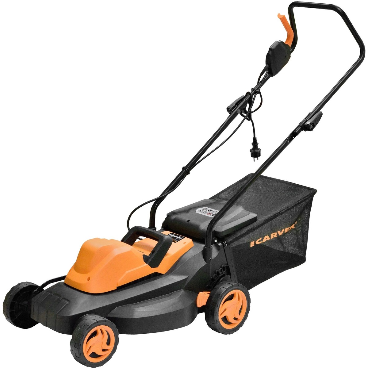 Газонокосилка роторная Carver LME-370A, черный