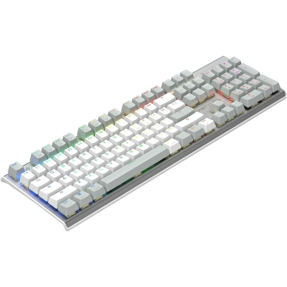 Клавиатура A4Tech Fstyler FS100 Neon механическая (Цвет: Gray/White)