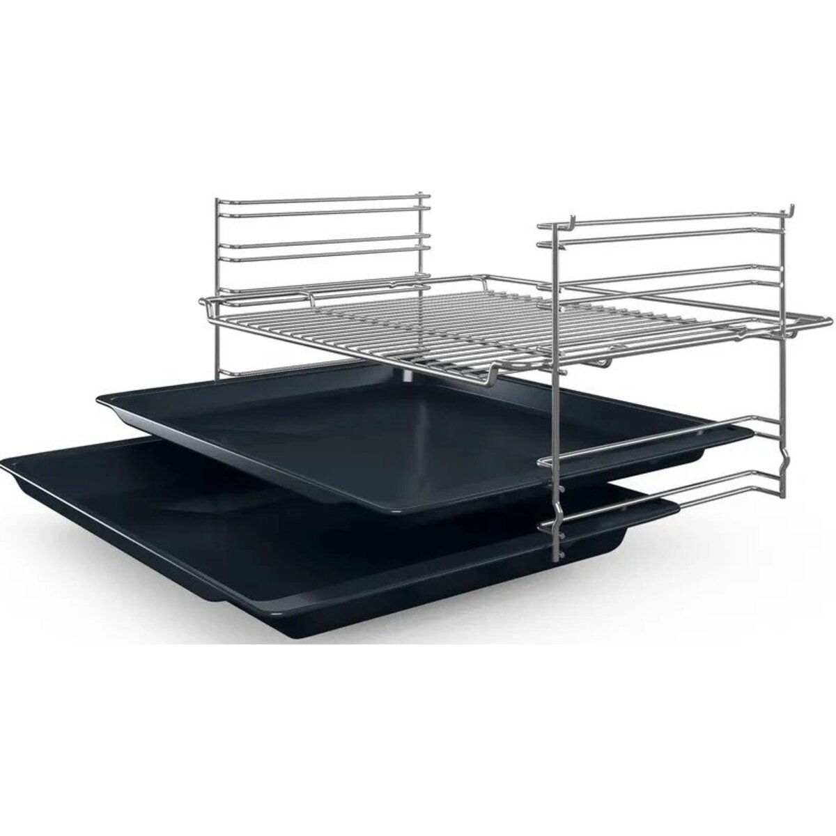 Духовой шкаф Bosch Serie 4 HBF514BB1T, черный