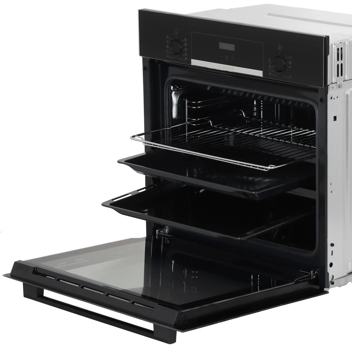 Духовой шкаф Bosch Serie 4 HBF514BB1T, черный