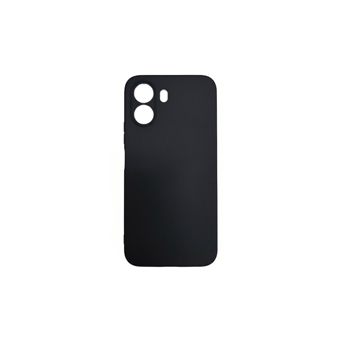 Чехол-накладка Borasco Silicone Case матовый для Realme C100i, черный