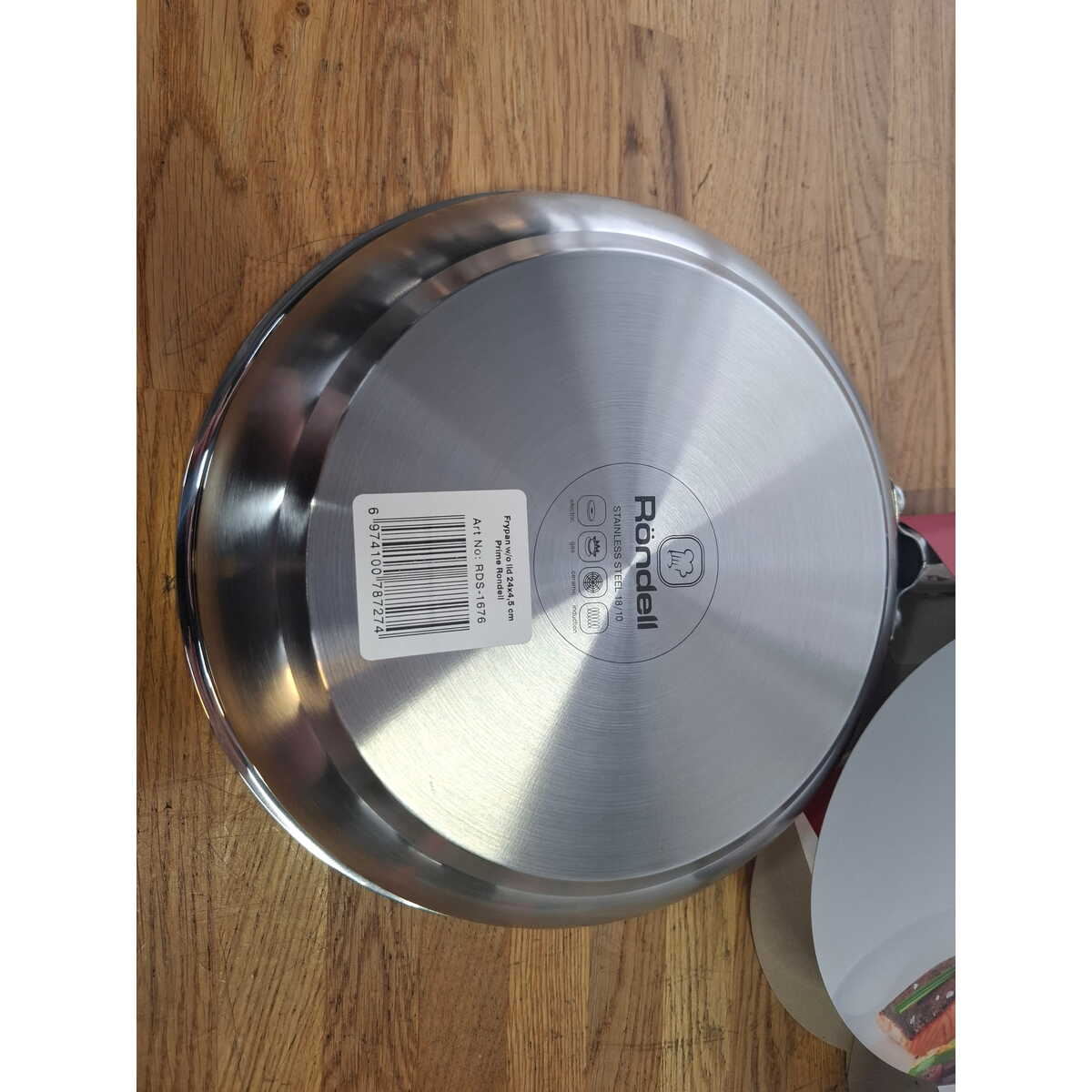 Сковорода Rondell Prime RDS-1676 (Цвет: Inox)