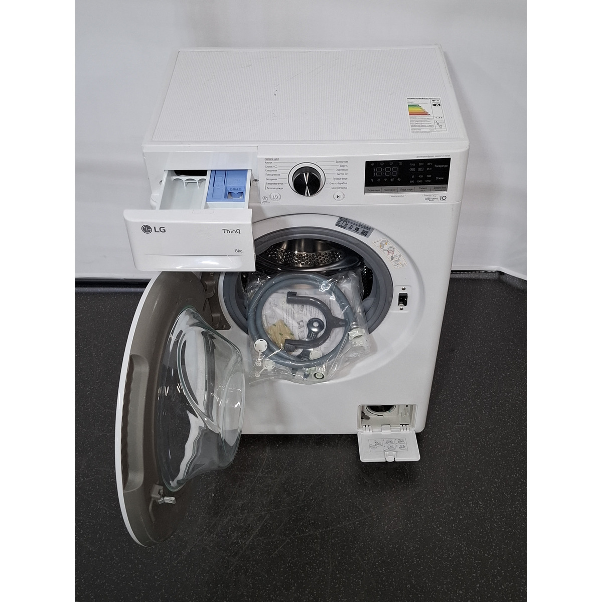 Стиральная машина LG F2V5PS0W, белый