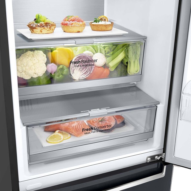 Холодильник LG GA-B509SBUM (Цвет: Black)
