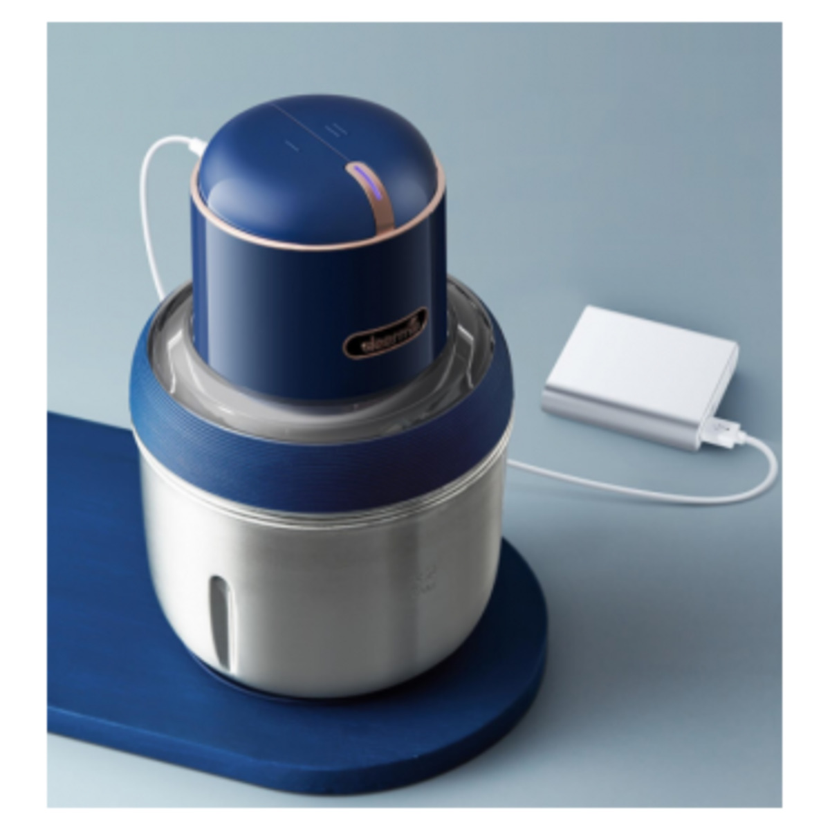 Кухонный комбайн Deerma Food Processor DEM-JR08 (Цвет: Blue)