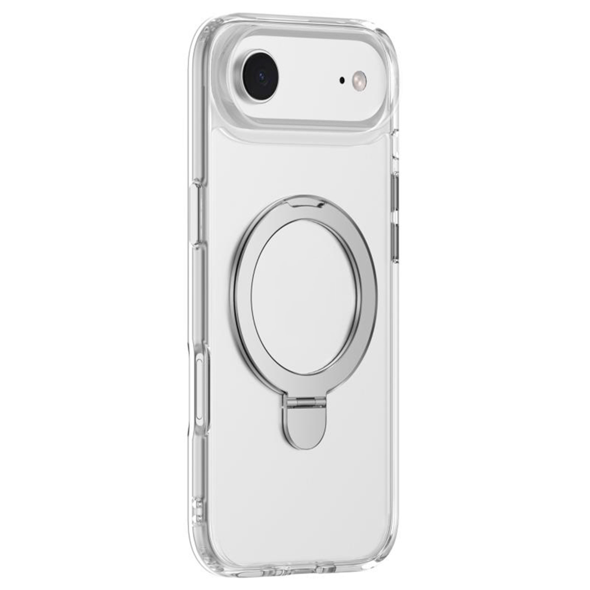 Чехол-накладка Devia Clean Series Magnetic Shockproof Stand Case для iPhone 17 Air (Цвет: Clear)