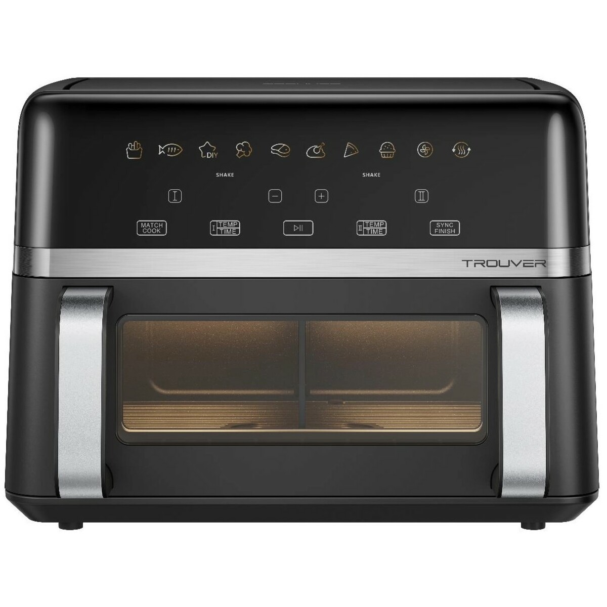 Аэрогриль Trouver FD20s Pro, черный