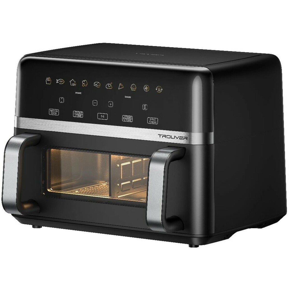 Аэрогриль Trouver FD20s Pro, черный