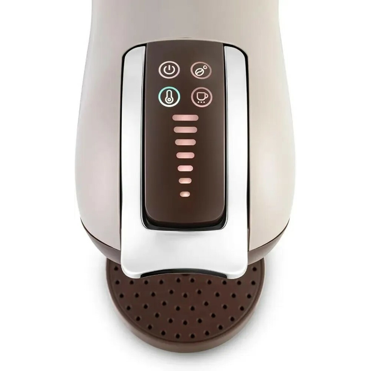 Кофемашина Kitfort КТ-7448 (Цвет: Brown / Beige)