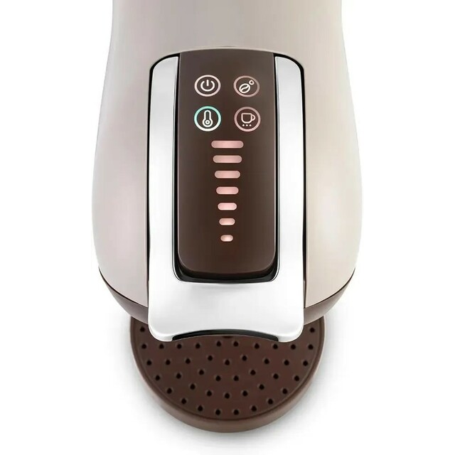 Кофемашина Kitfort КТ-7448 (Цвет: Brown / Beige)