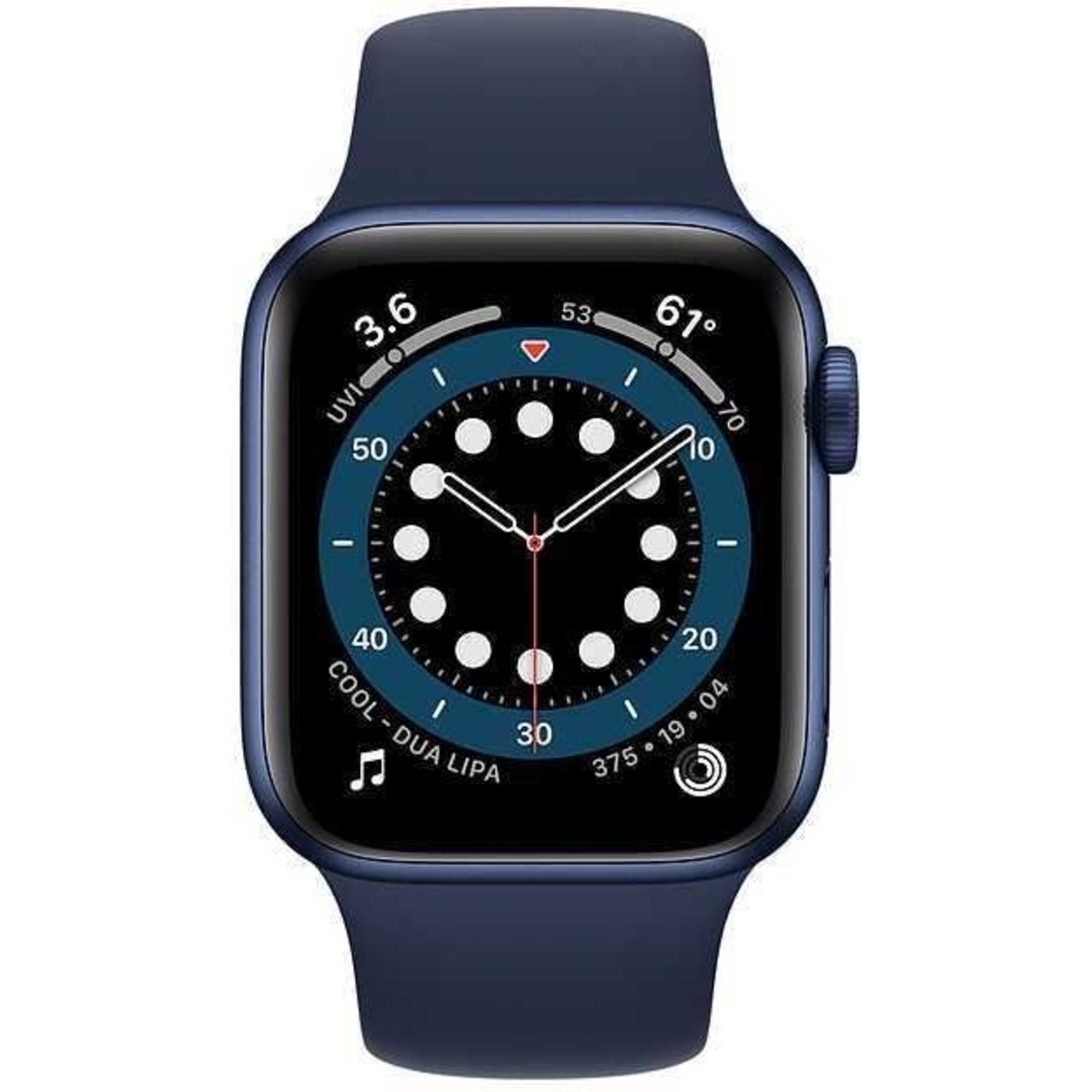 Умные часы Apple Watch Series 6 GPS 40mm Aluminum Case with Sport Band MG143RU / A (Цвет: Blue / Deep Navy)