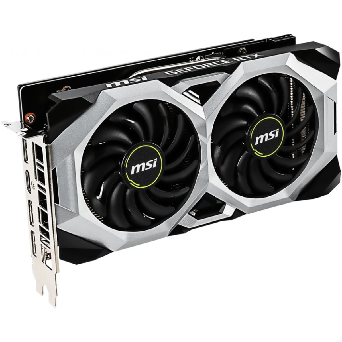 Видеокарта MSI PCI-E RTX 2060 VENTUS OC RU NVIDIA GeForce RTX 2060 6144Mb 192 GDDR6 1710 / 14000 / HDMIx1 / DPx3 / HDCP Ret