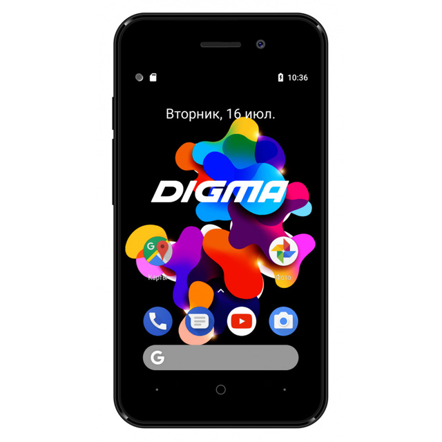 Смартфон Digma Hit Q401 3G 8Gb (Цвет: Black)