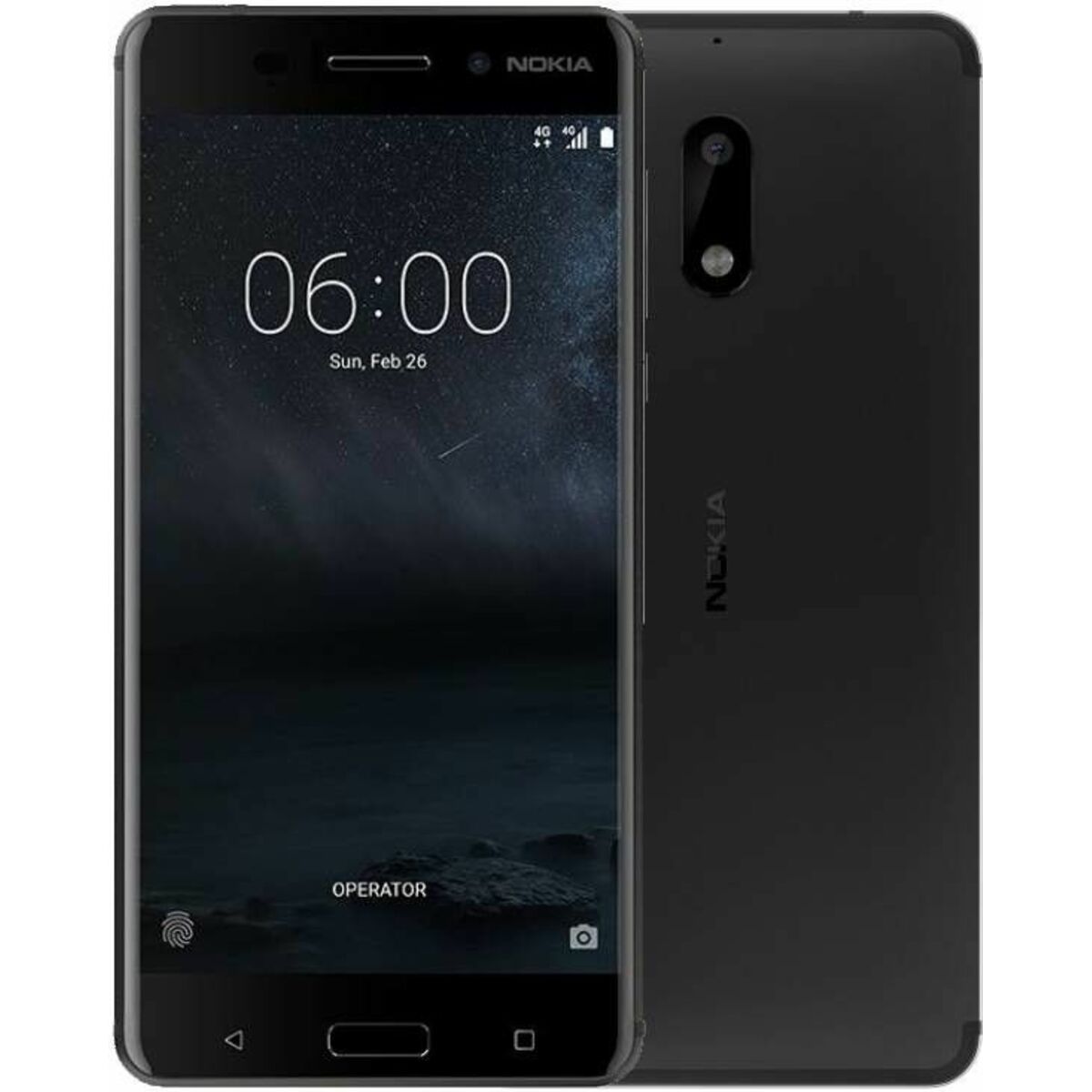 Смартфон Nokia 6 Dual Sim 32Gb (Цвет: Matte Black)