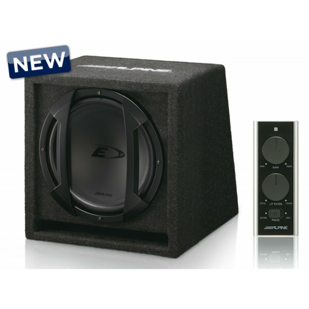 Сабвуфер автомобильный Alpine SWE-815  (Цвет: Black)