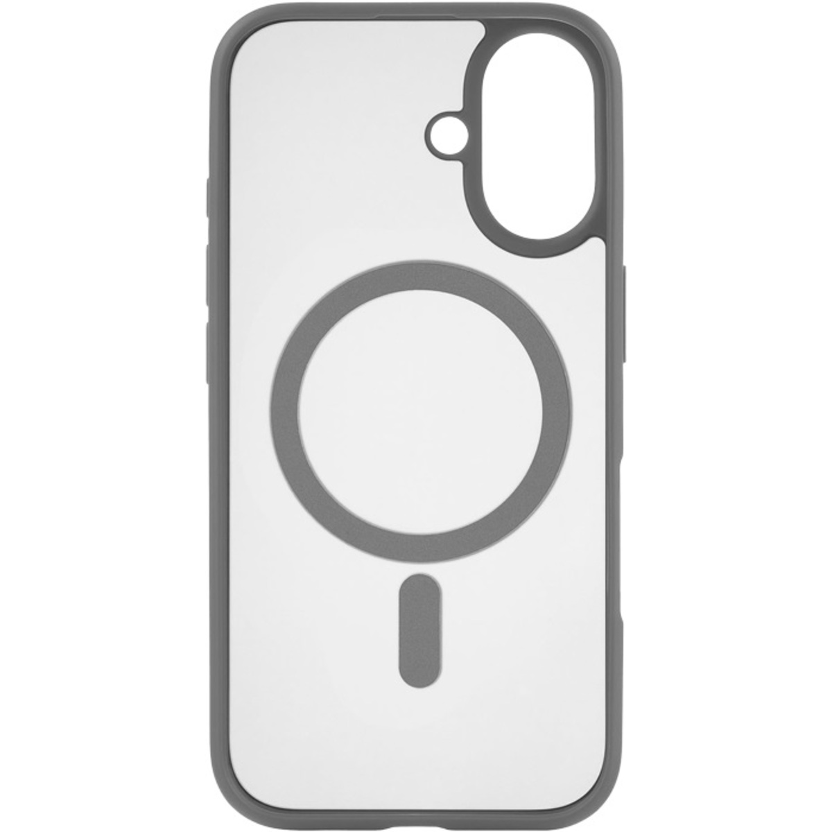 Чехол-накладка uBear Cloud Mag Case для смартфона Apple iPhone 16 (Цвет: Grey)