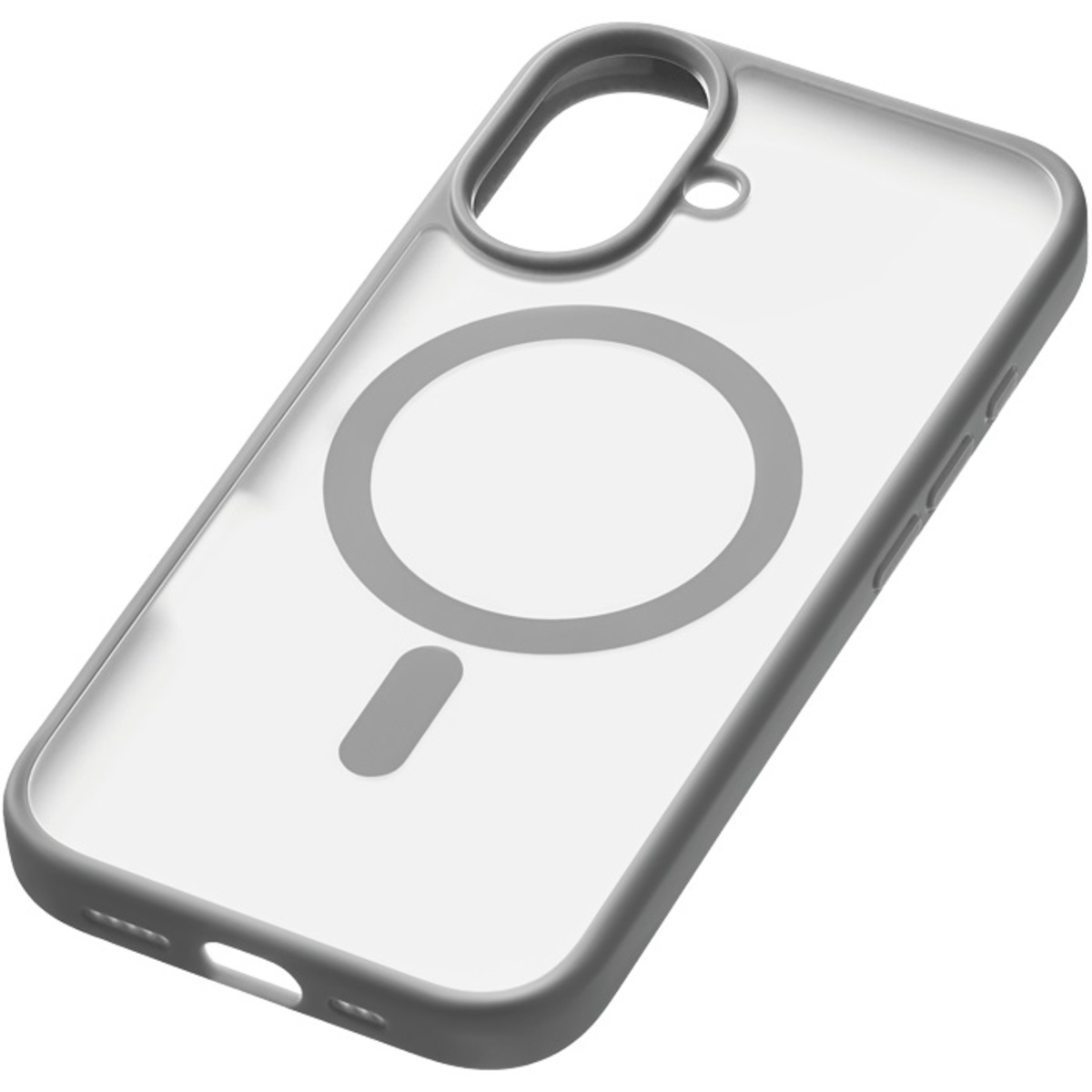 Чехол-накладка uBear Cloud Mag Case для смартфона Apple iPhone 16 (Цвет: Grey)