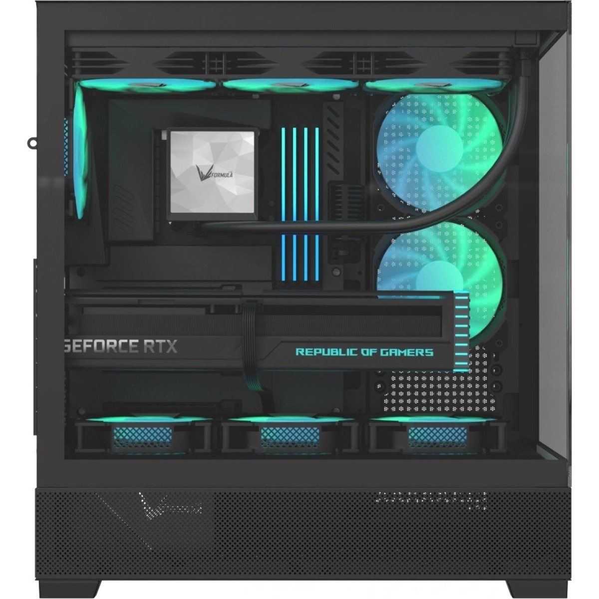 Корпус Formula Crystal Z2, черный