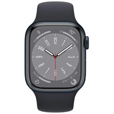 Умные часы Apple Watch Series 8 41mm Aluminum Case with Sport Band S/M (Цвет: Midnight)