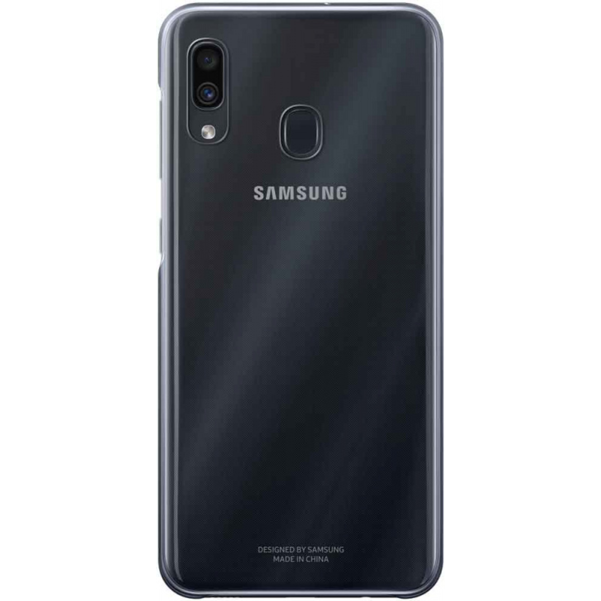 Чехол-накладка Samsung Gradation Cover для смартфона Samsung Galaxy A30, черный