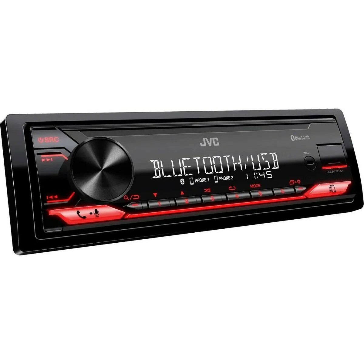 Автомагнитола JVC KD-X182BT, черный