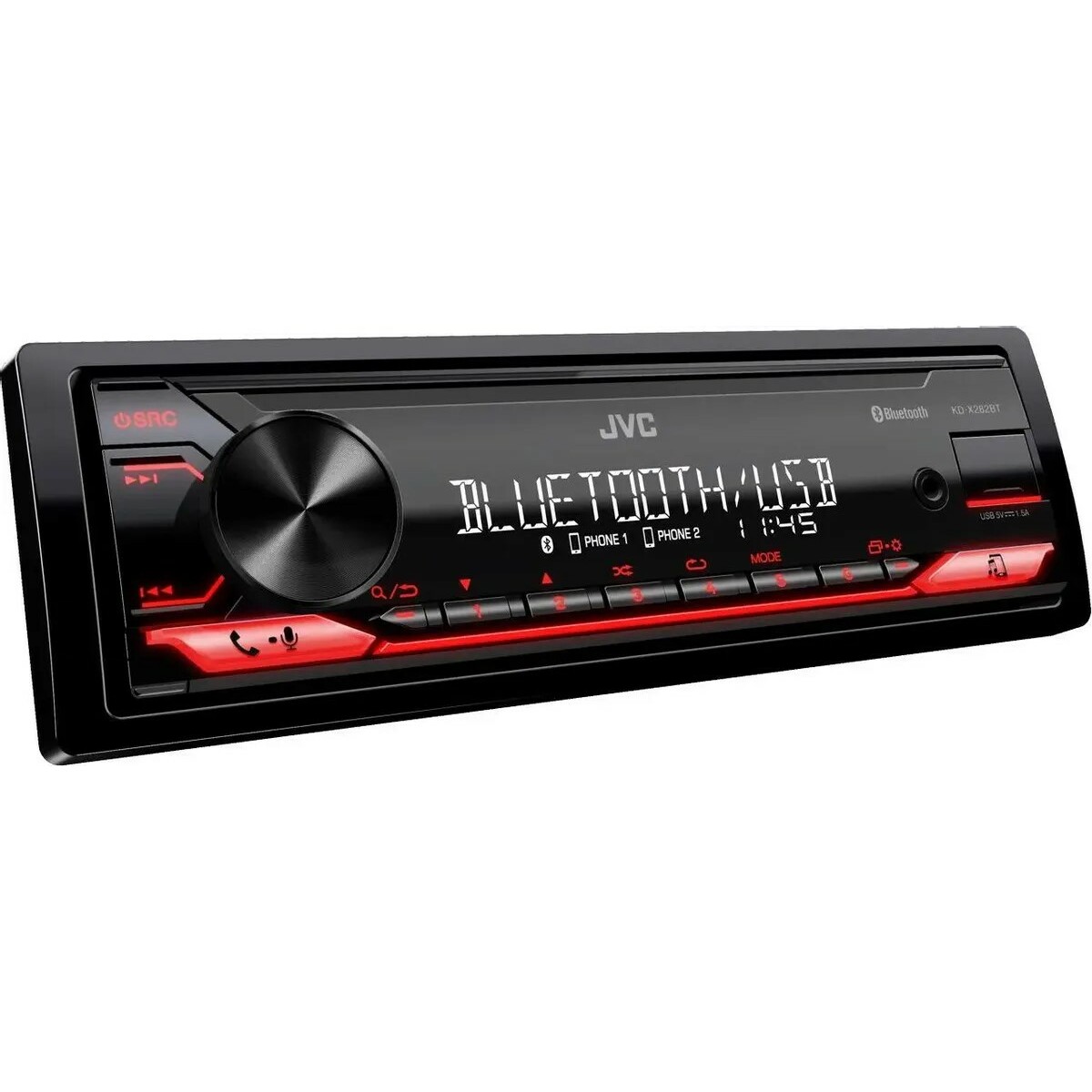 Автомагнитола JVC KD-X282BT, черный