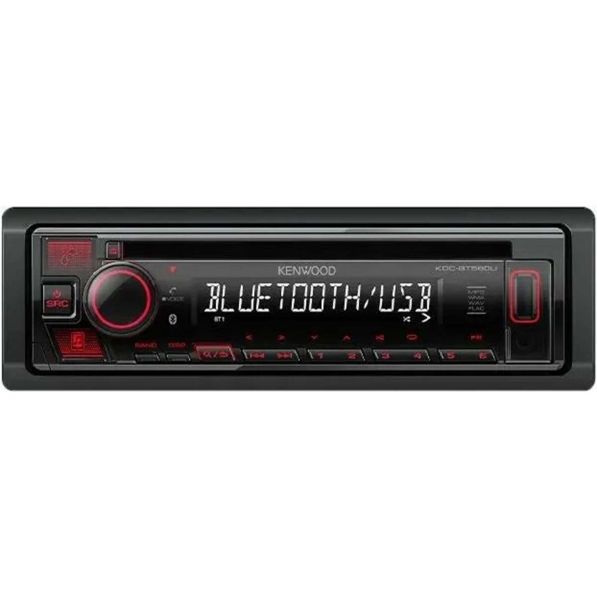 Автомагнитола Kenwood KDC-BT560U, черный