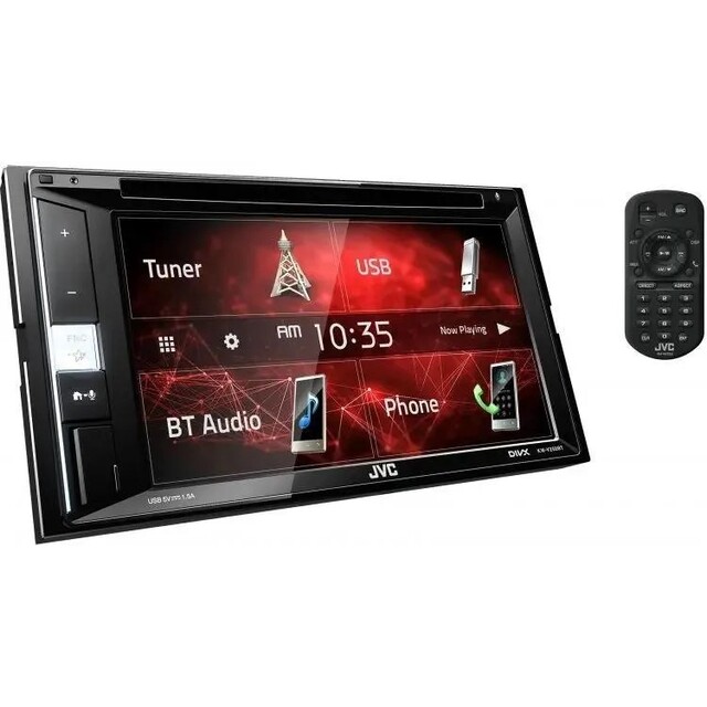Автомагнитола JVC KW-V250BTM, черный Автомагнитола JVC KW-V250BTM, черный
