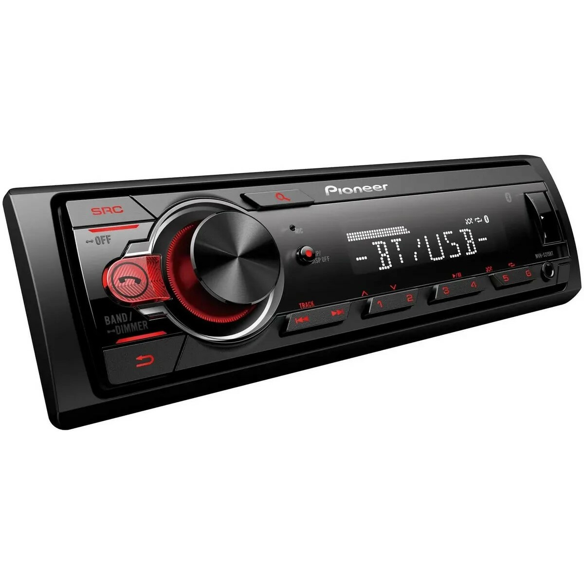 Автомагнитола Pioneer MVH-S215BT, черный