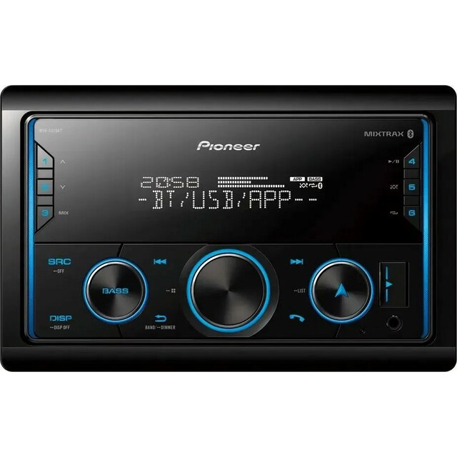 Автомагнитола Pioneer MVH-S425BT, черный