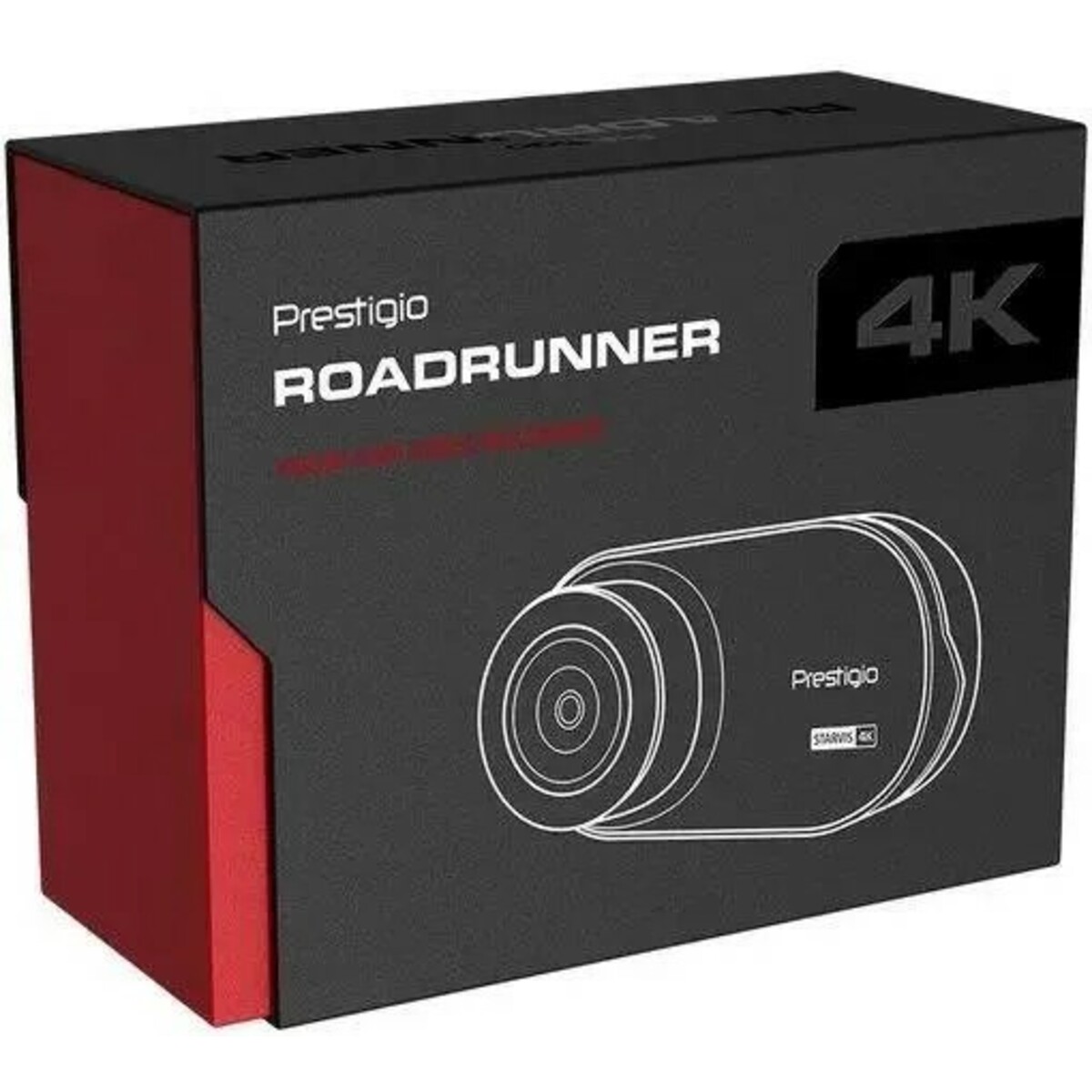 Видеорегистратор Prestigio RoadRunner 480W, черный 