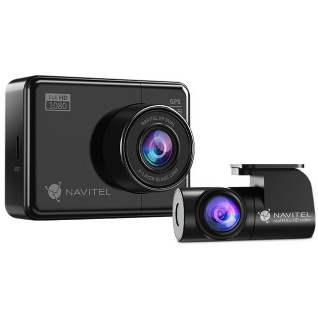 Видеорегистратор Navitel R9 DUAL, черный 
