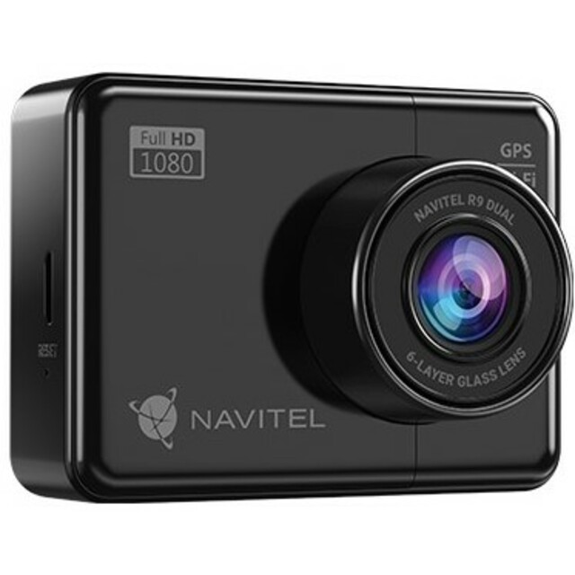Видеорегистратор Navitel R9 DUAL, черный 