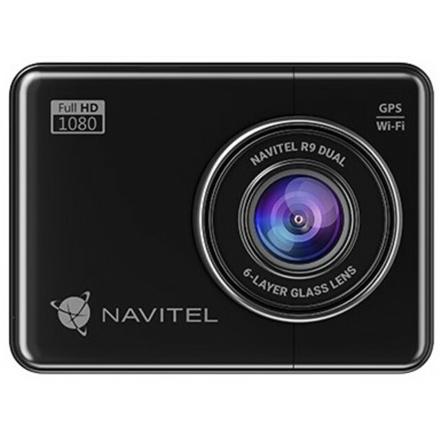 Видеорегистратор Navitel R9 DUAL, черный 