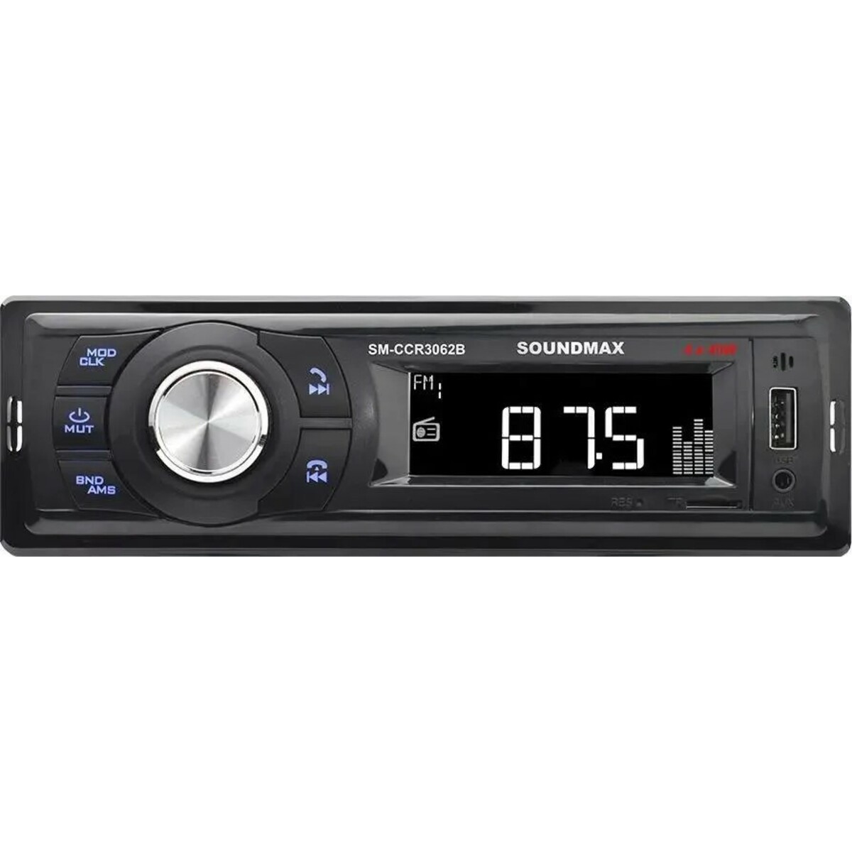 Автомагнитола Soundmax SM-CCR3062B, черный