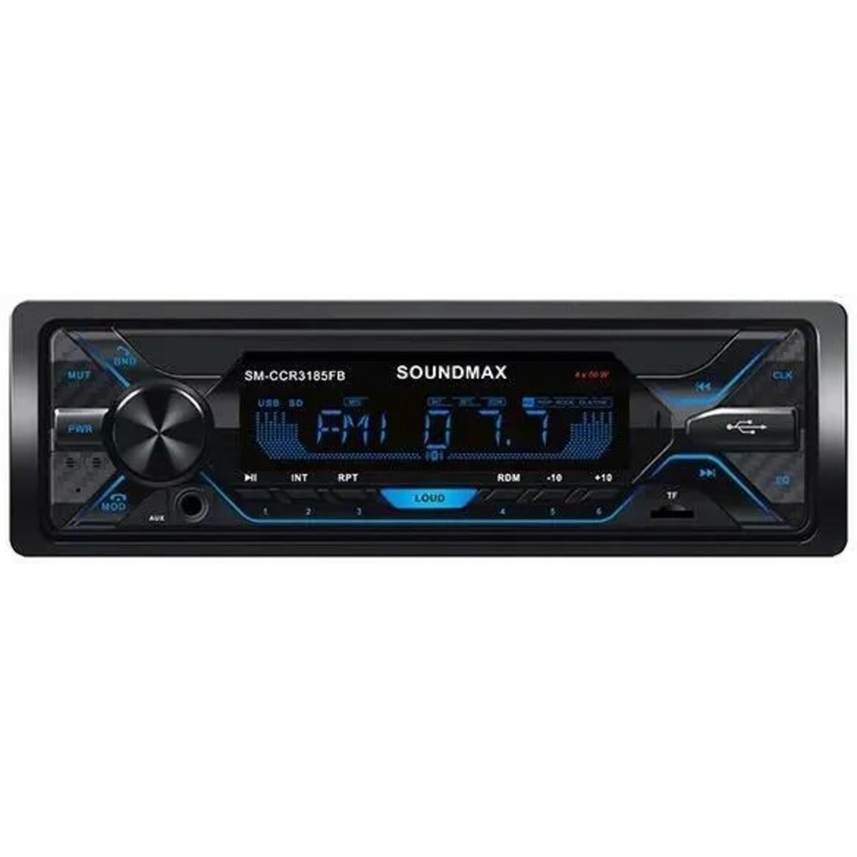 Автомагнитола Soundmax SM-CCR3185FB, черный