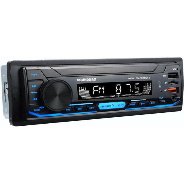 Автомагнитола Soundmax SM-CCR3191FB, черный