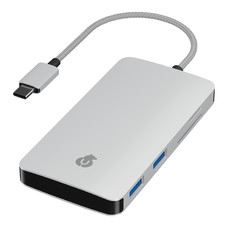 Универсальный адаптер uBear Link USB Hub 7in1 (Цвет: Silver)