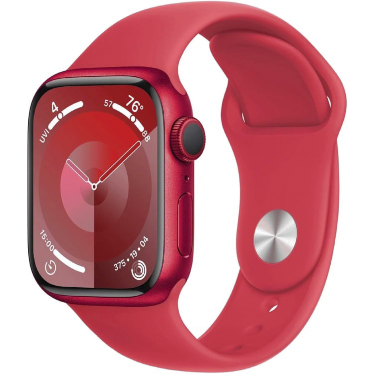 Умные часы Apple Watch Series 9 45mm Cellular Aluminum Case with Sport Band S / M (Цвет: Red)